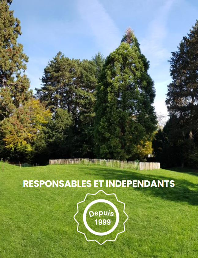 Vos élus verts - l'équipe sortante de la législature 2020–2025